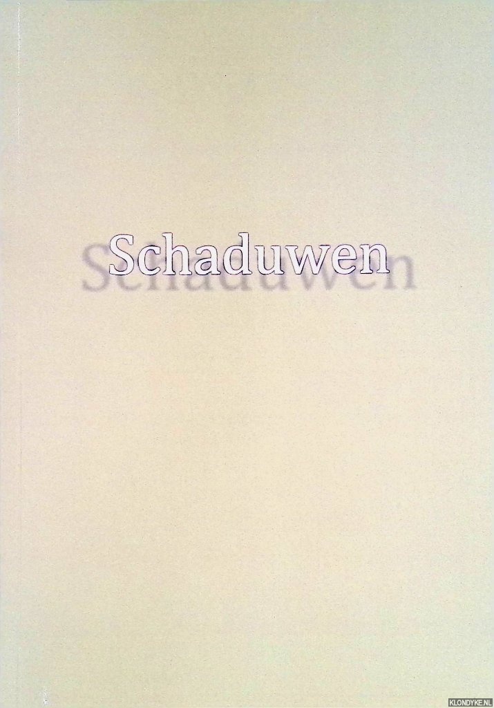 Brongers, Gerdie - Schaduwen