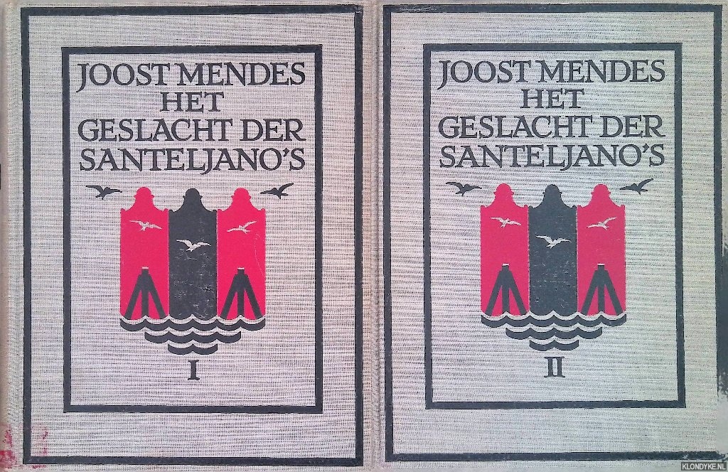 Mendes, Joost (= Emanuel Querido) - Het geslacht der Santeljano's (2 delen)