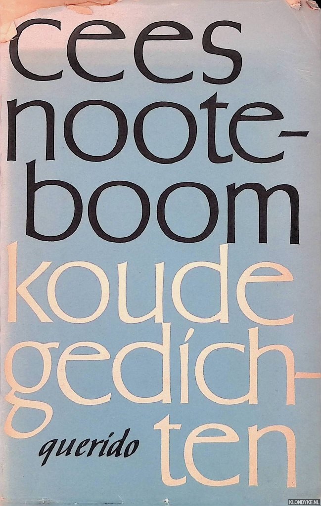 Nooteboom, Cees - Koude gedichten
