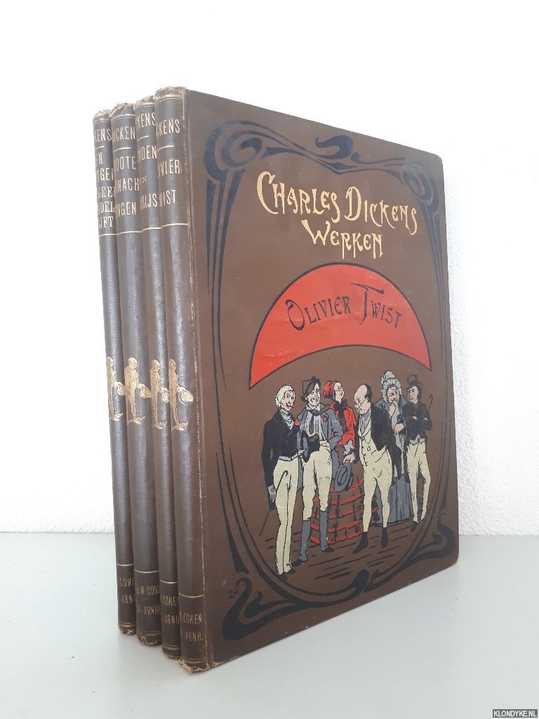 Dickens, Charles - Oliver Twist; Londen en Parijs; Groote verwachtingen; Een reiziger die geen handel drijft (4 delen)