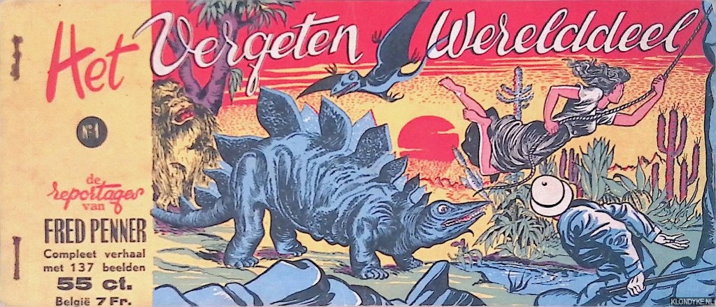 Diverse auteurs - De reportages van Fred Penner No. 1: Het Vergeten Werelddeel. Compleet verhaal met 137 beelden.