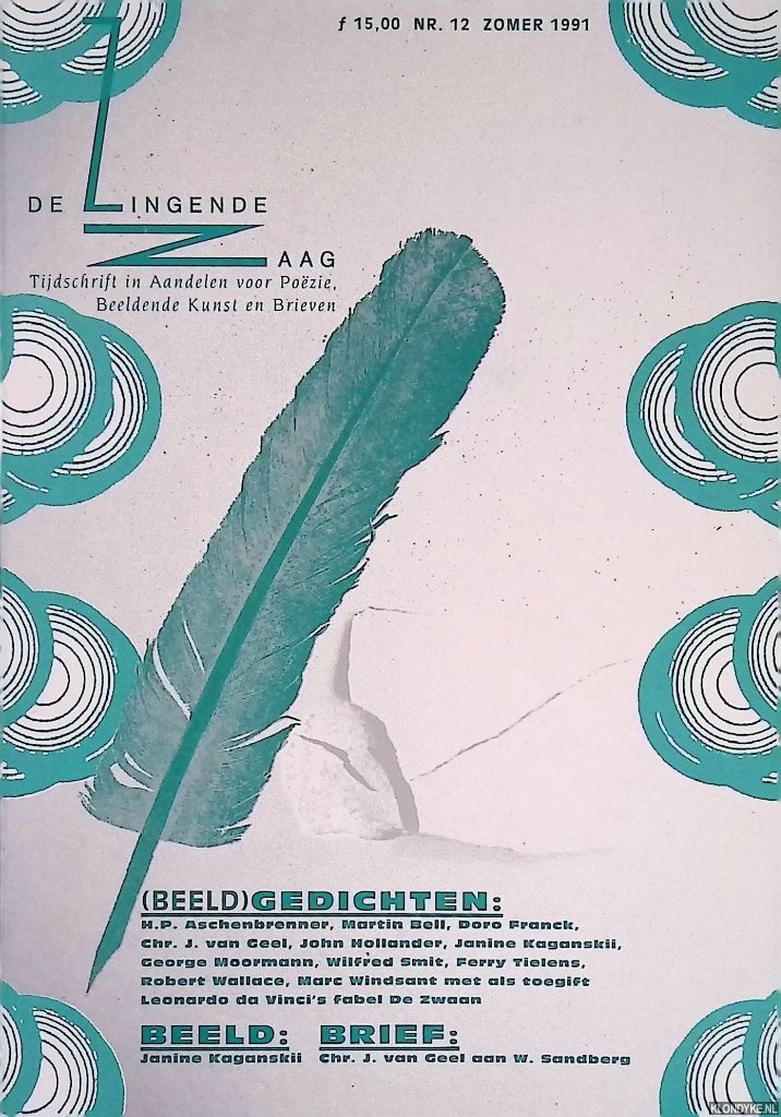 Moormann, George (samenstelling) - De Zingende Zaag nr. 12: (beeld)gedichten