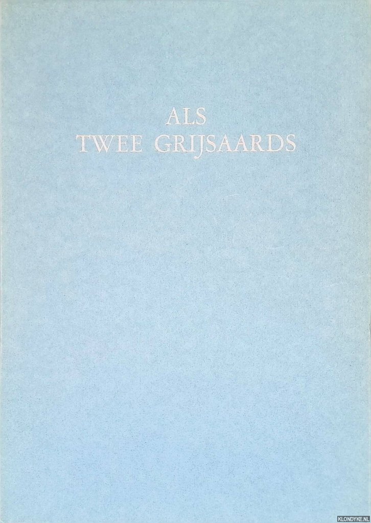 Andriessen, Mari - Als twee grijsaards