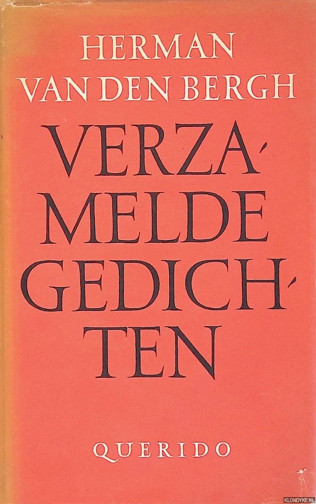 Bergh, Herman van den - Verzamelde gedichten