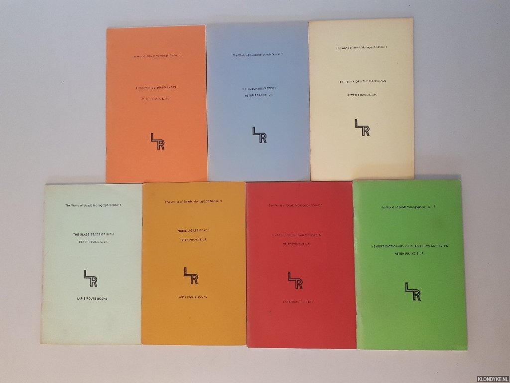 Francis, Peter Jr. - The World of Beads Monograph Series 1-7