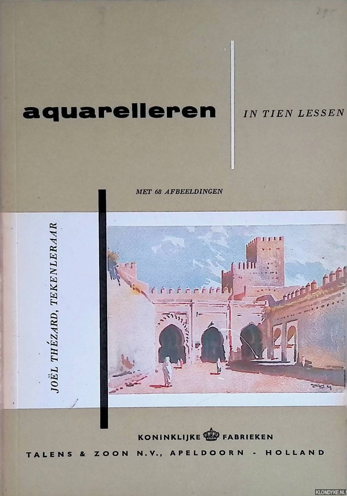 Thzard, Jol - Aquarelleren in tien lessen