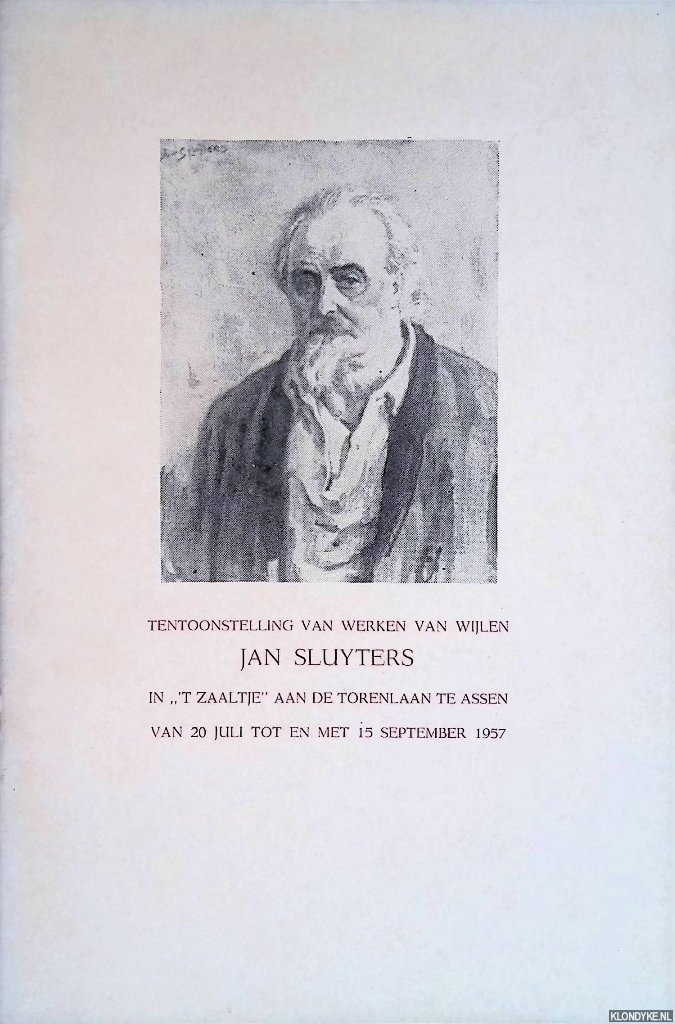 Jaff & Clewits - Tentoonstelling van werken van wijlen Jan Sluyters, in 