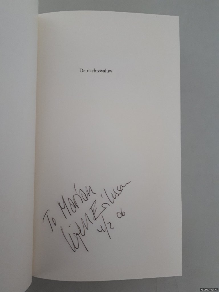 Eriksson, Kjell - Nachtzwaluw *GESIGNEERD*