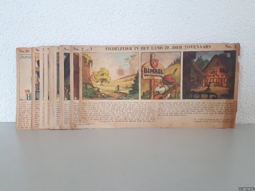 Klooster, Ben van 't (illustraties) - Fiedelflier in het land zonder tovenaars (26 delen)
