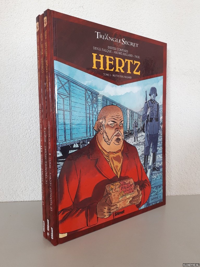 Convard, Didier - Le Triangle secret - Hertz (3 volumes)