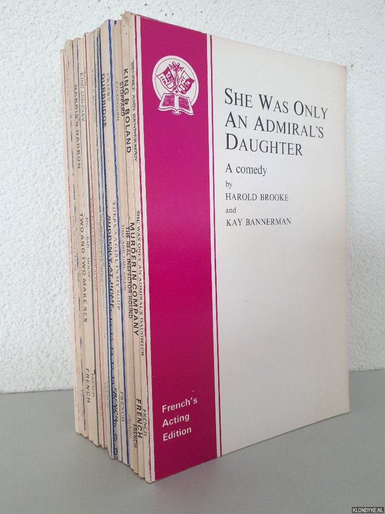 Brooke, Harold & Kay Bannerman - a.o. - 13x French's Acting Edition