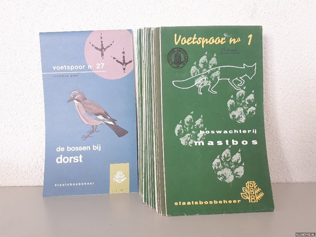 Diverse auteurs - Voetspoor (nummers 1-27)