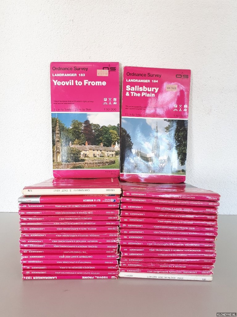 Various - Ordnance Survey Landranger Map (30x + Index)