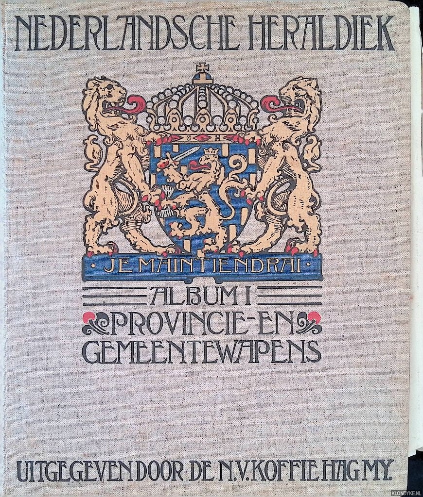 Laars, S.G. van der - Nederlandsche Heraldiek. Album I: provincie- en gemeentewapens