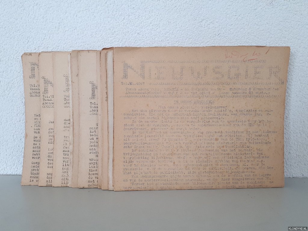 Diverse auteurs - De Nieuwsgier (15 afleveringen uit de tweede jaargang 1946)