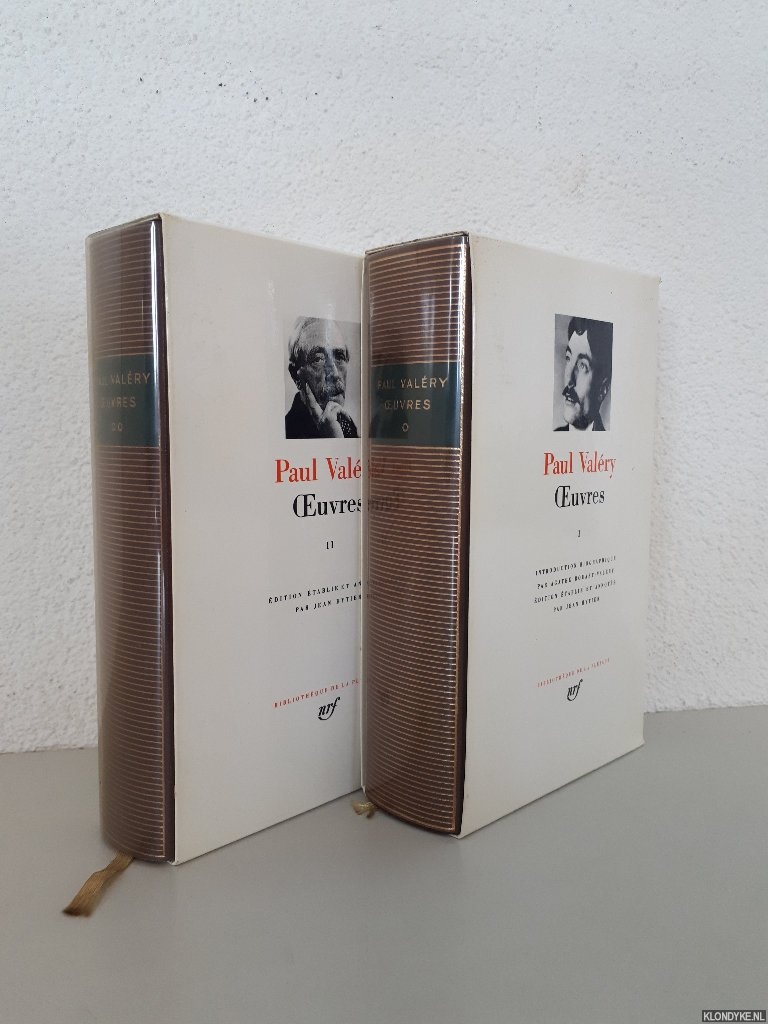 Valry, Paul - Oeuvres (2 volumes)