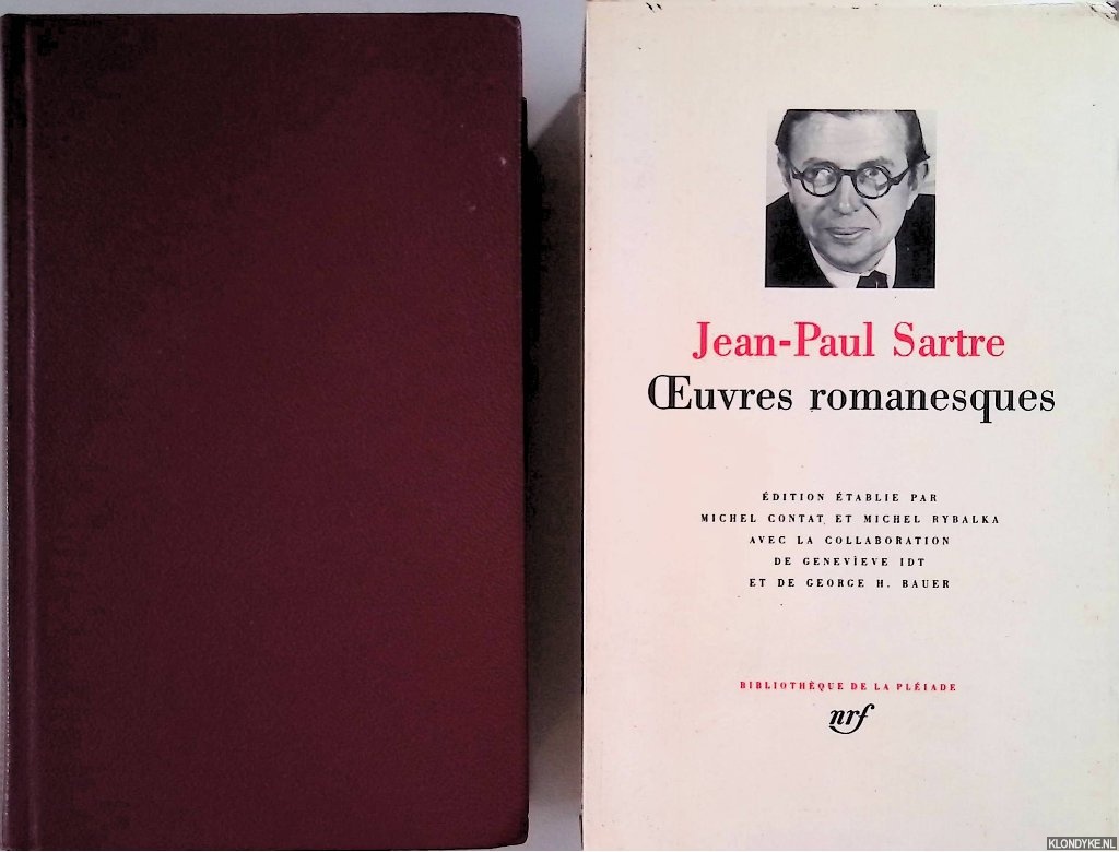 Sartre, Jean-Paul - Oeuvres Romanesques
