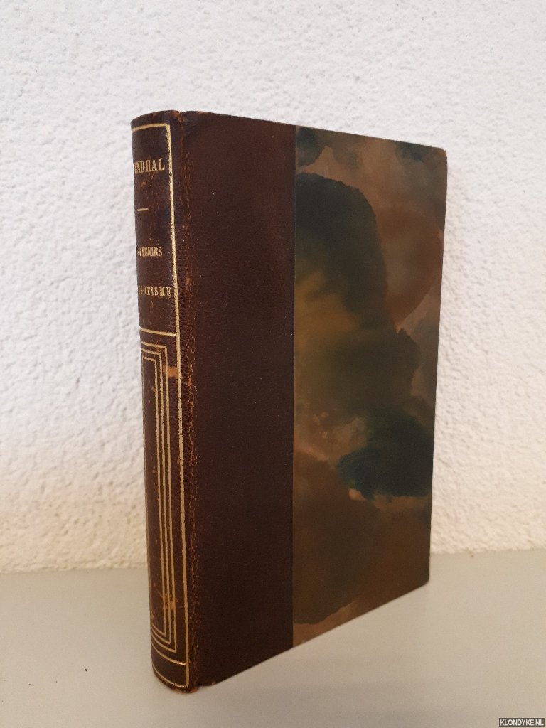 Stendhal - Souvenir d'gotisme