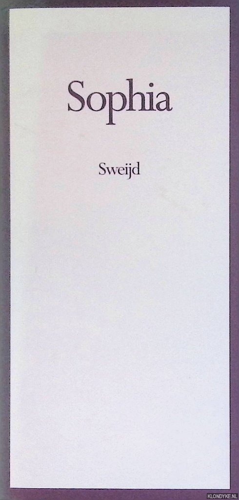 Sweijd - Sophia