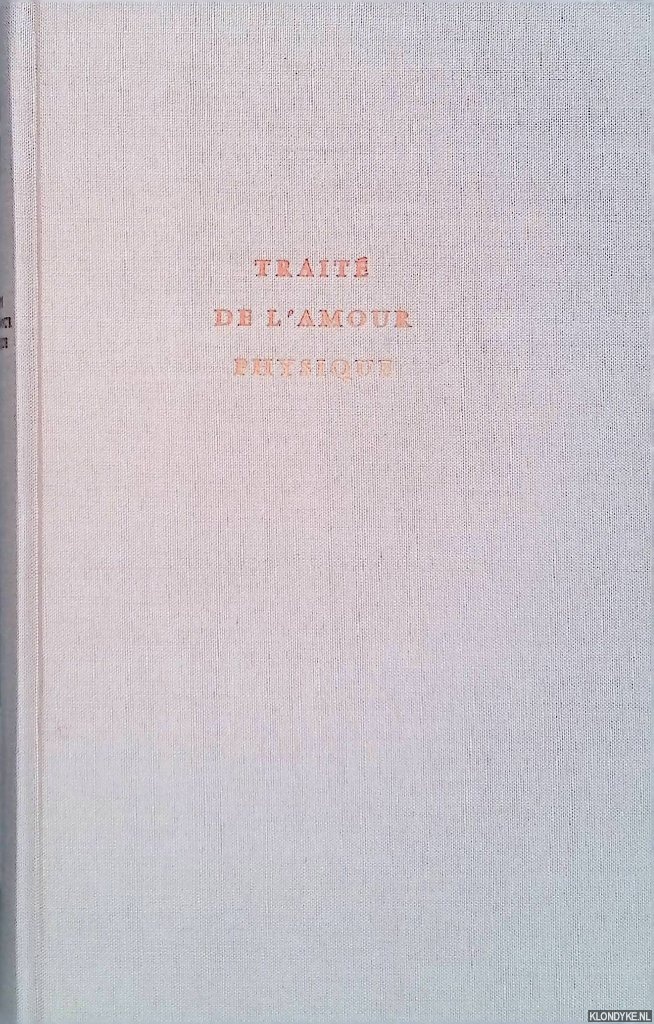 Dern, Hugo von - Trait de l'amour physique