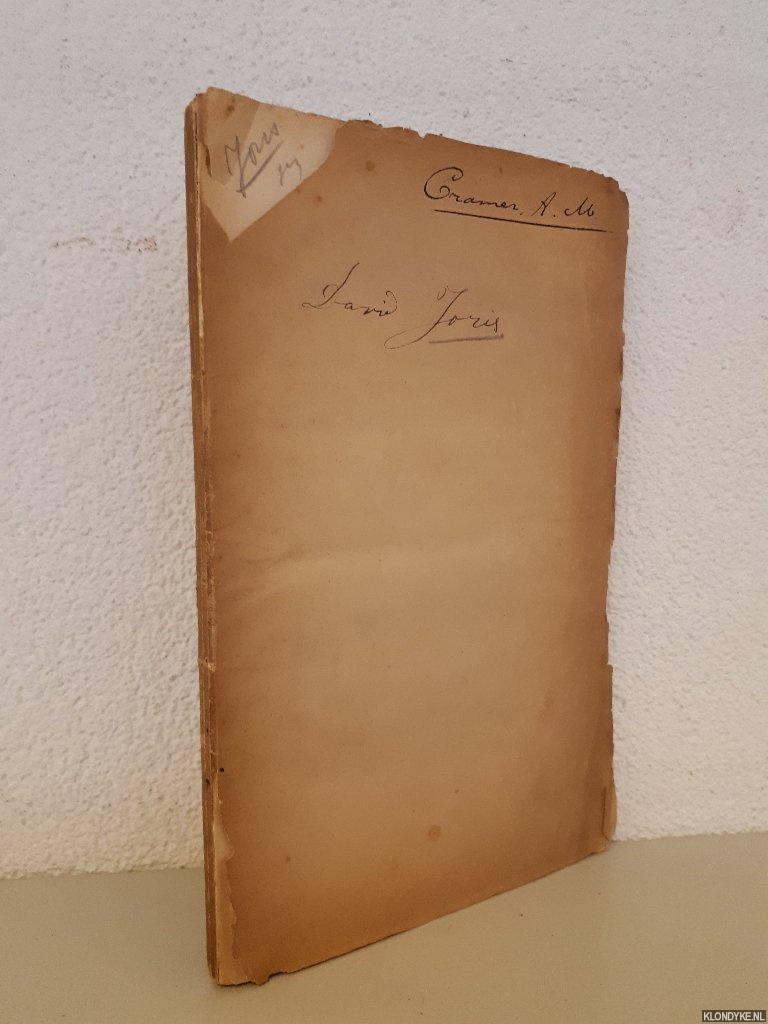 Cramer, A.M. - Levensbeschrijving van David Joris