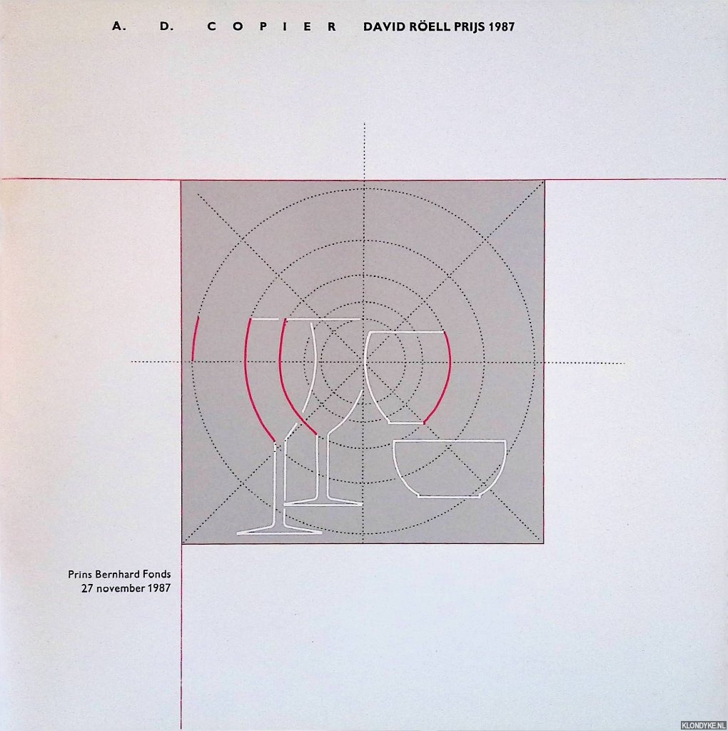 Ramakers, Renny - A.D. Copier: David Rell Prijs 1987