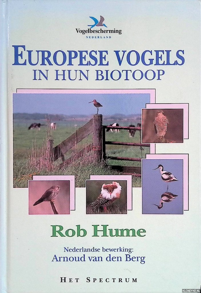 Hume, Rob - Europese vogels in hun biotoop
