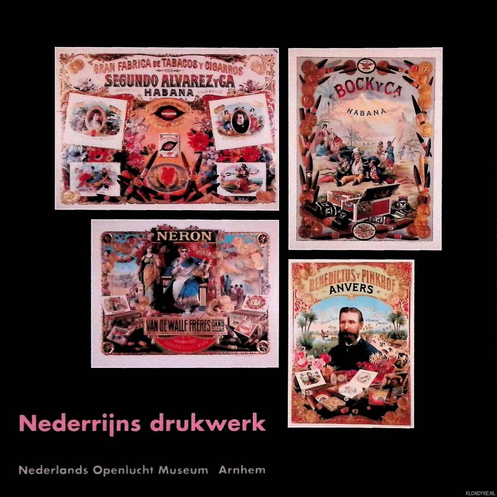 Mielke, Heinz-Peter & Katharina Guting - Nederrijns drukwerk. De chromolithografische drukkerijen van het industriegebeid Krefeld, Mnchengladbach,Viersen