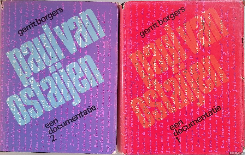 Borgers, Gerrit - Paul van Ostaijen. Een documentatie (2 delen)