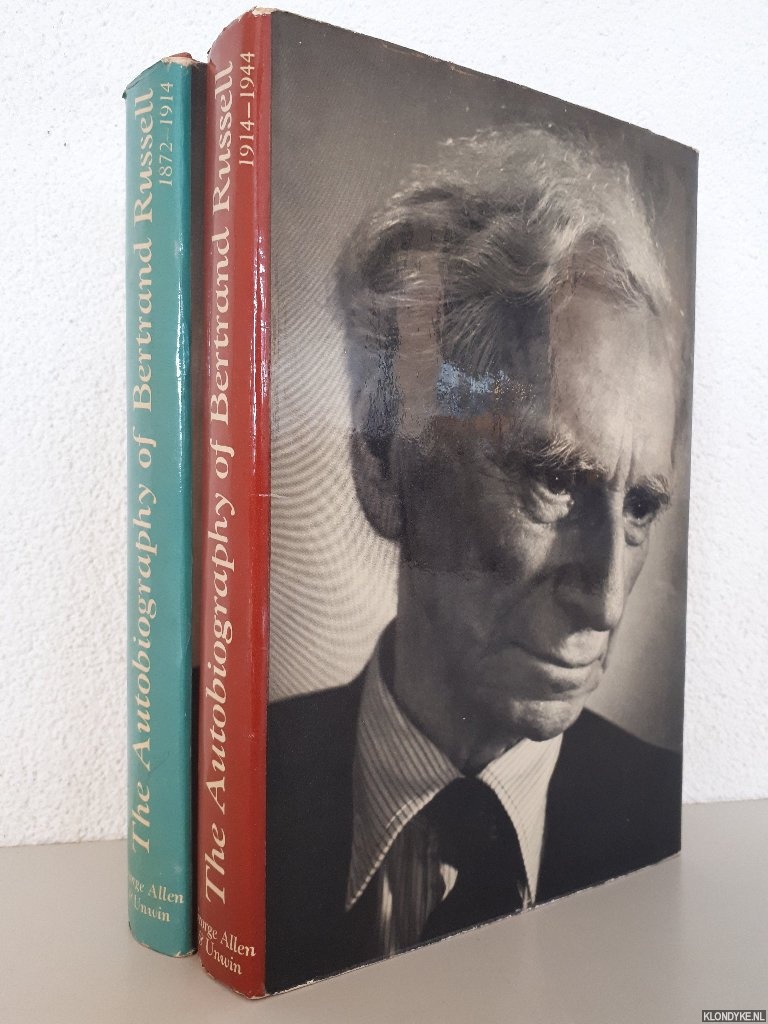 Russell, Bertrand - The Autobiography of Bertrand Russell (2 volumes)