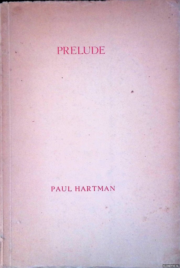 Hartman, Paul - Prelude