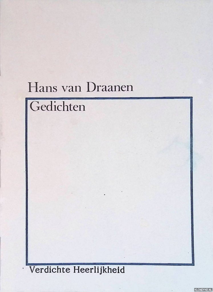 Draanen, Hans van - Gedichten
