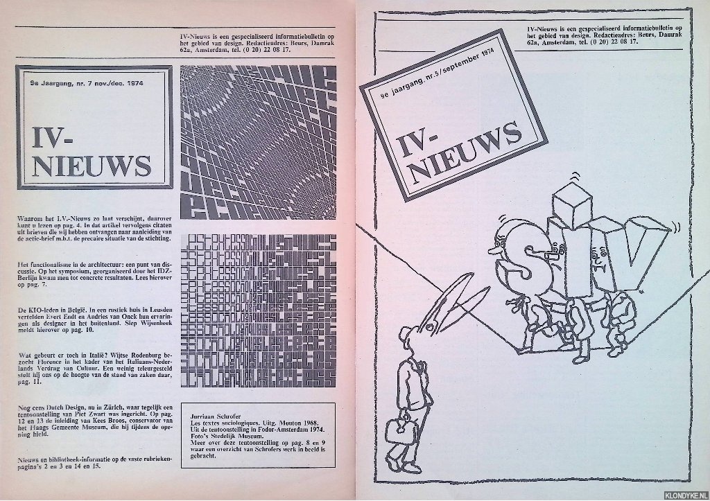 Cremers, Edith (redactie-secretaresse) - IV-Nieuws (2 afleveringen uit 1974)