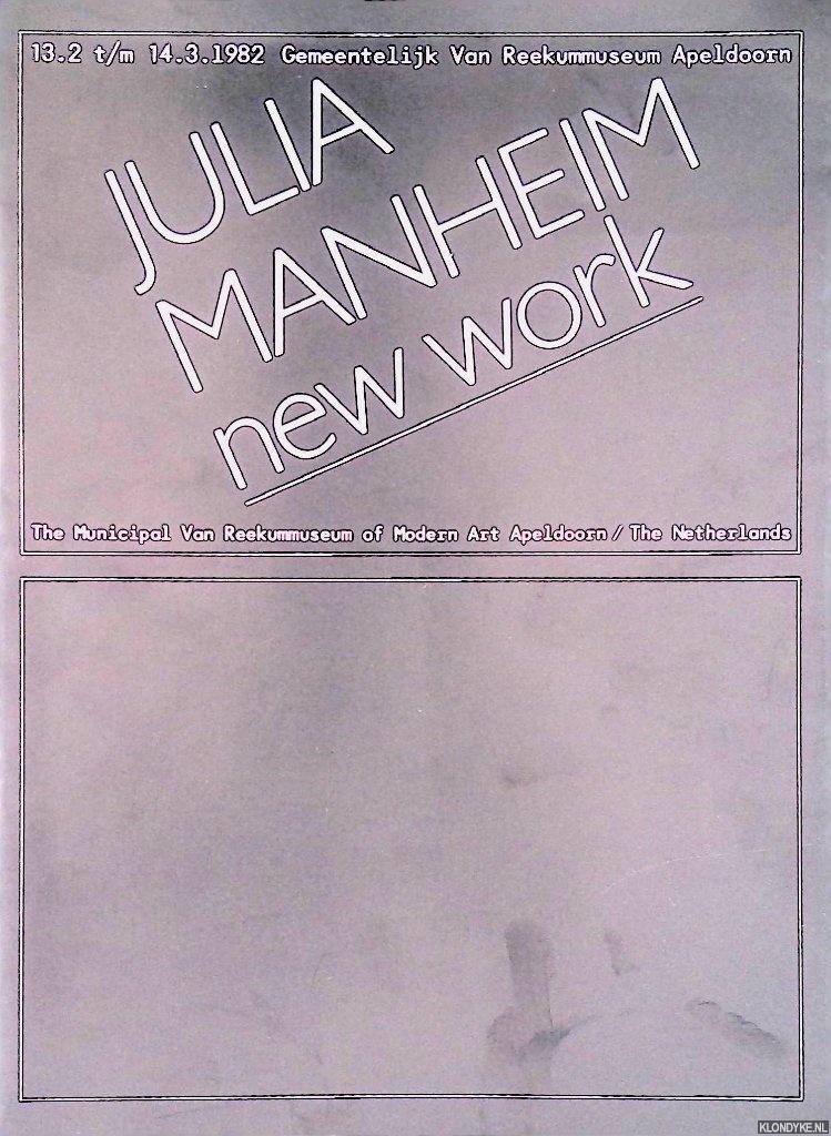 Ober, Jerbven - Julia Manheim: new work