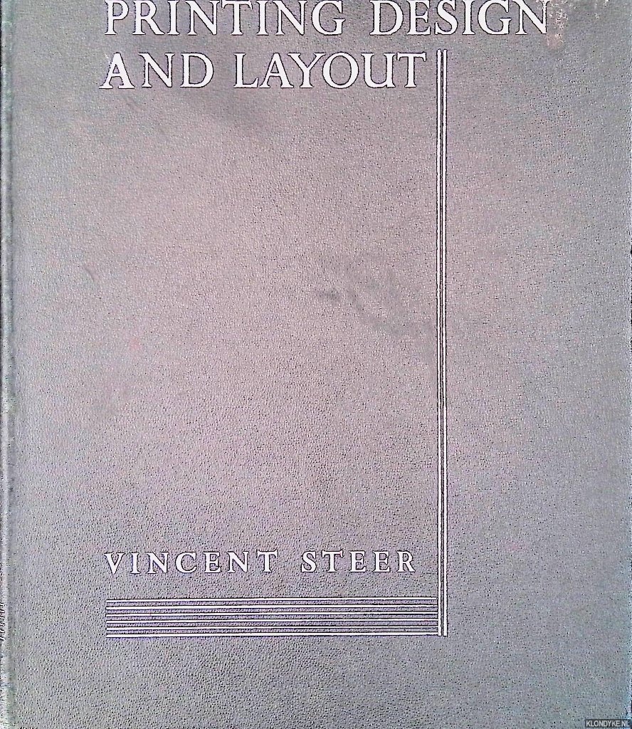 Steer, Vincent - Printing Design and Layout