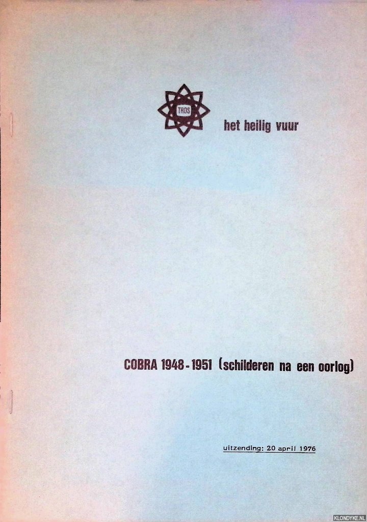 Onrust, Hank (redactie) - Cobra 1948-1951 (schilderen na een oorlog)
