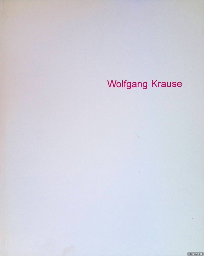Lebahn, Dirk - Wolfgang Krause: 
