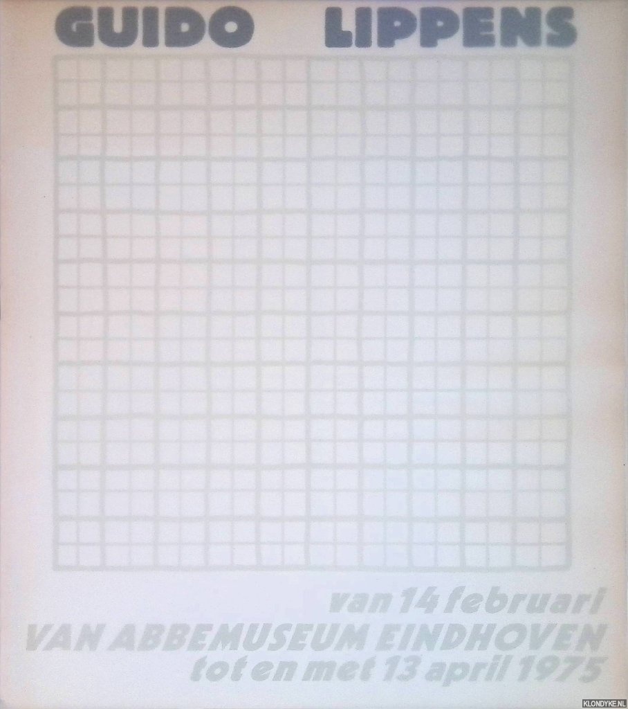 Paalman, Hans (voorwoord) & Geertjan Dusseljee (design) - Guido Lippens: Gouaches en Tekeningen