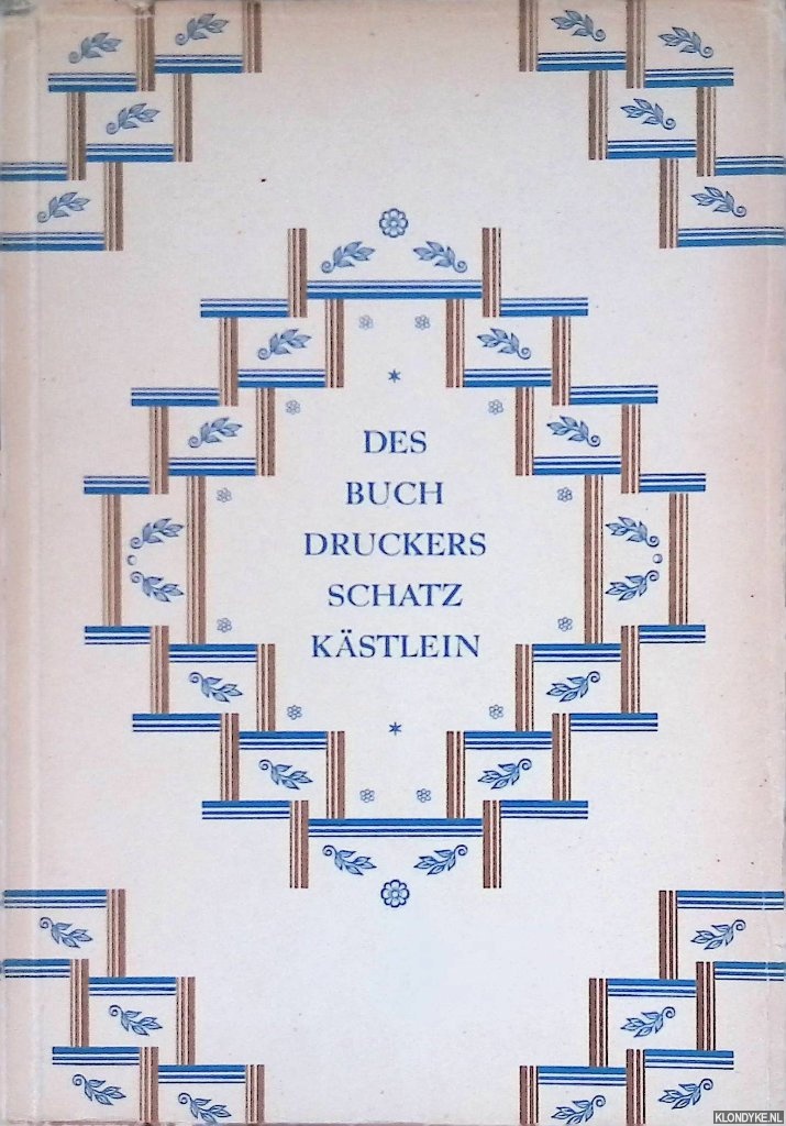 Various - Des Buchdruckers Schatzkstlein