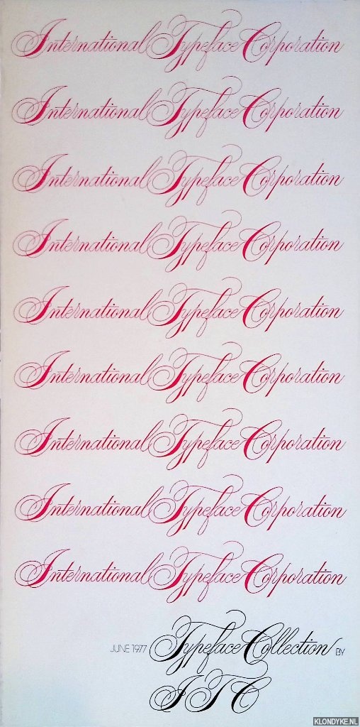Various - International Typeface Corporation