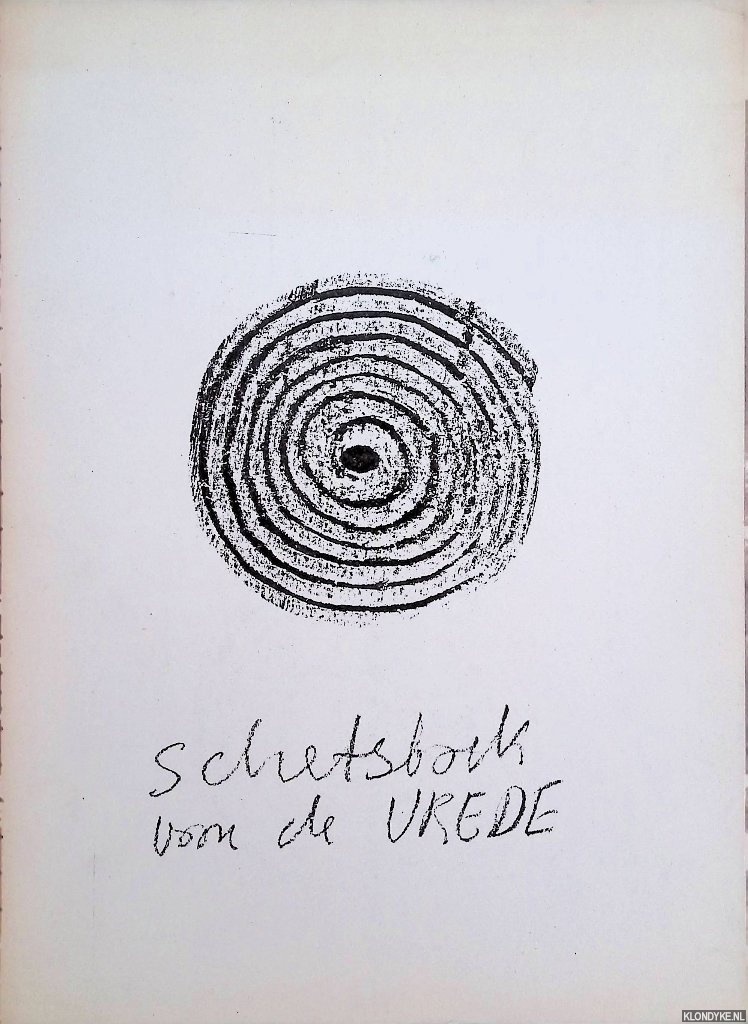 Oostende, Geerdjan van - Schetsboek voor de vrede *met GESIGNEERDE brief*