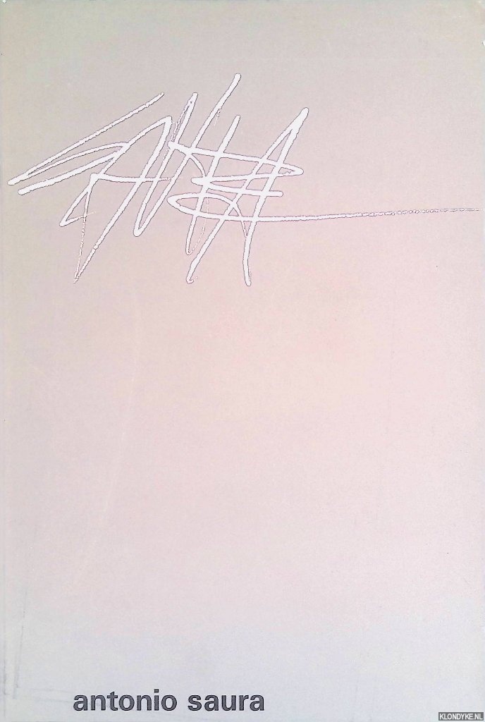 Crouwel, Wim - Stedelijk Museum Amsterdam: Antonio Saura