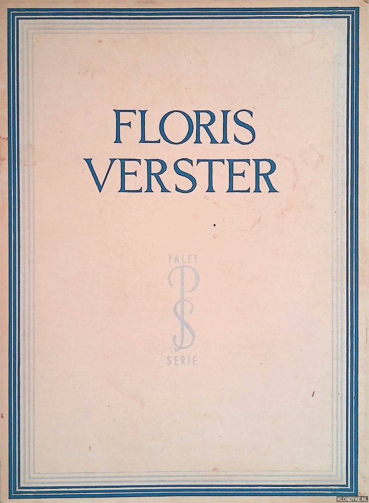 Hammacher, A.M. - Floris Verster
