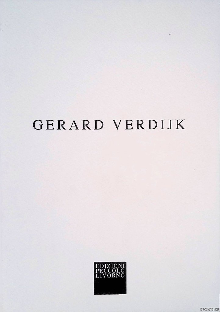 Cerritelli, Claudio - Gerard Verdijk