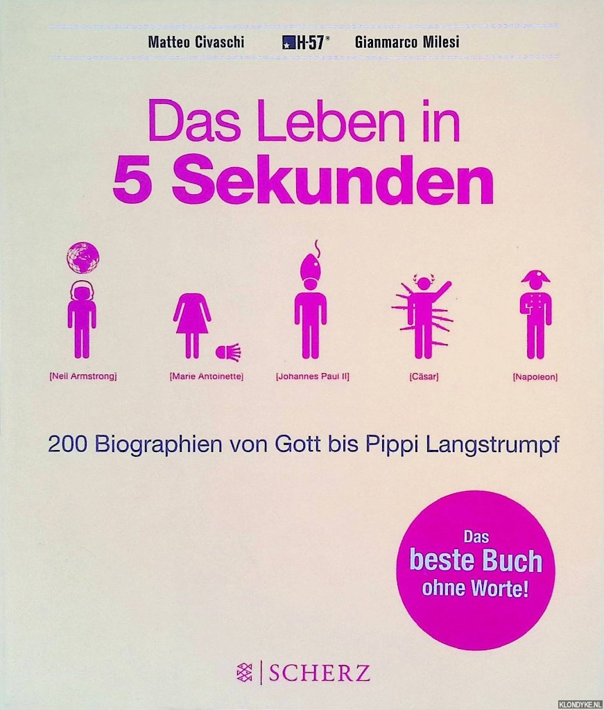 Civaschi, Matteo & Gianmarco Milesi - Das Leben in 5 Sekunden: 200 Biographien von Gott bis Pippi Langstrumpf