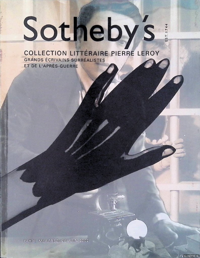 Various - Sotheby's Paris: Collection littraire Pierre Leroy: grands crivains surralistes et de l'aprs-guerre