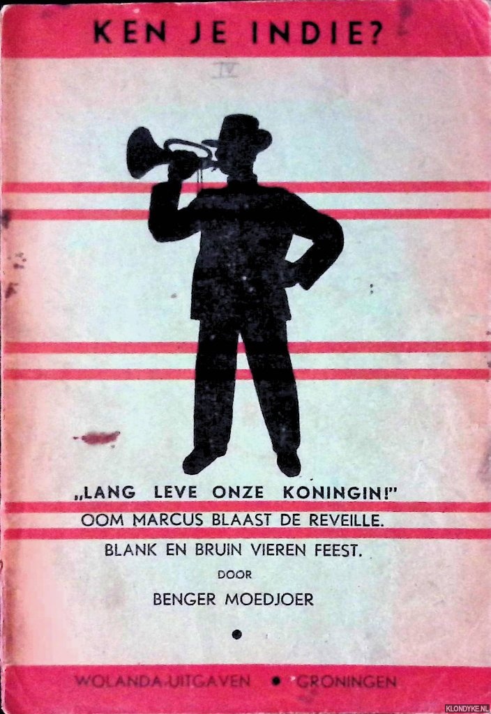 Moedjoer, Benger - Lang leven onze Koningin! Oom Marcus blaast de reveille: Blank en bruin vieren feest