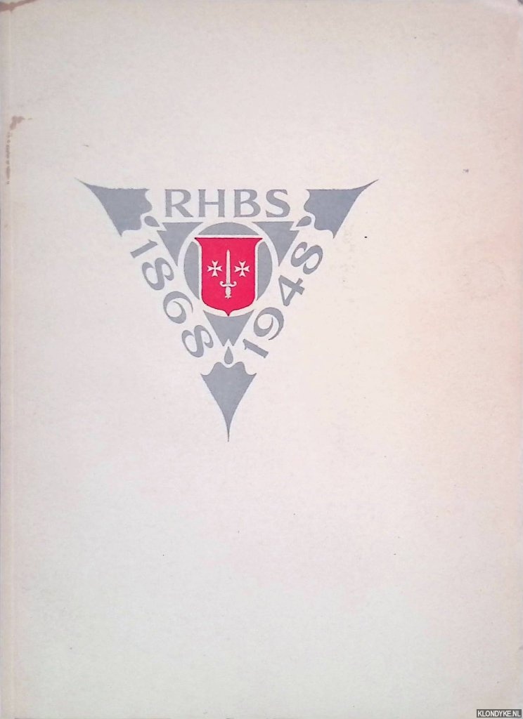 Mensonides, S.S. & M.A. Polman - Gedenkboek RHBS 1868-1948