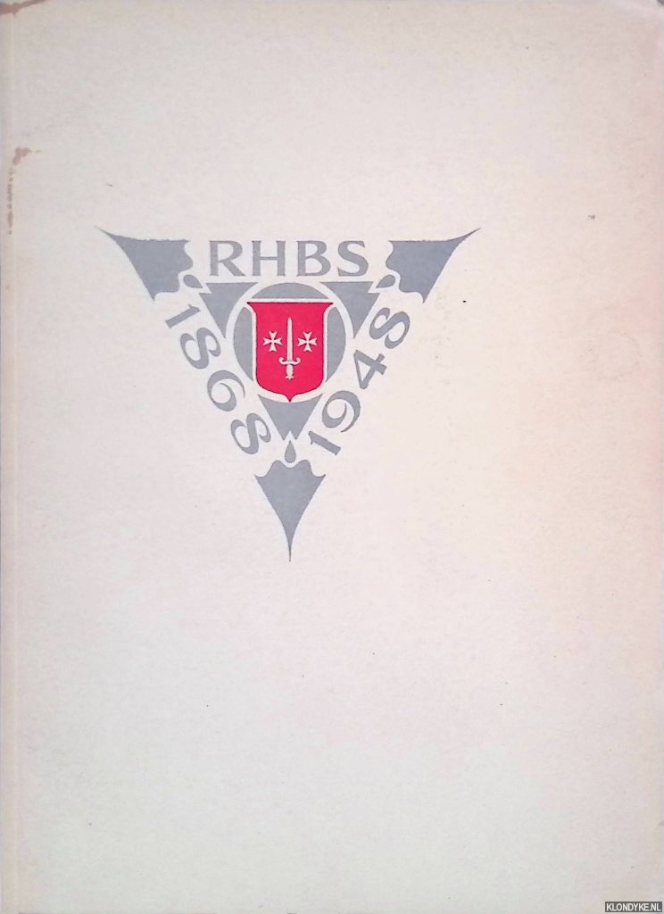 Mensonides, S.S. & M.A. Polman - Gedenkboek RHBS 1868-1948