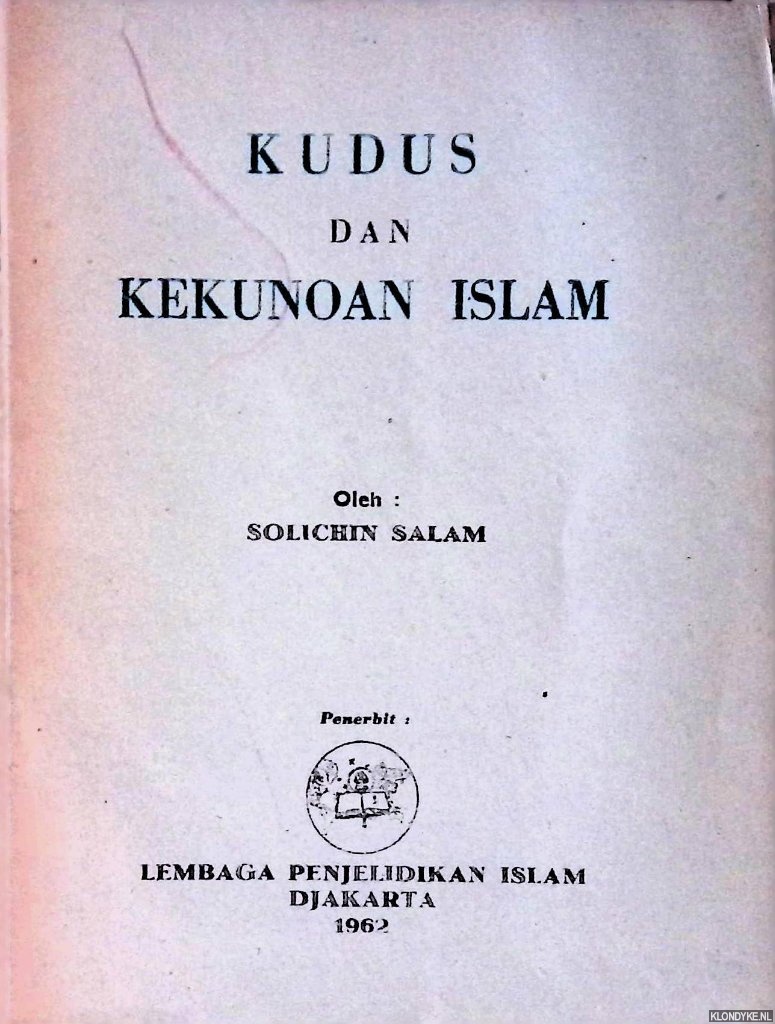 Salam, Solichin - kudus dan kekuoan islam